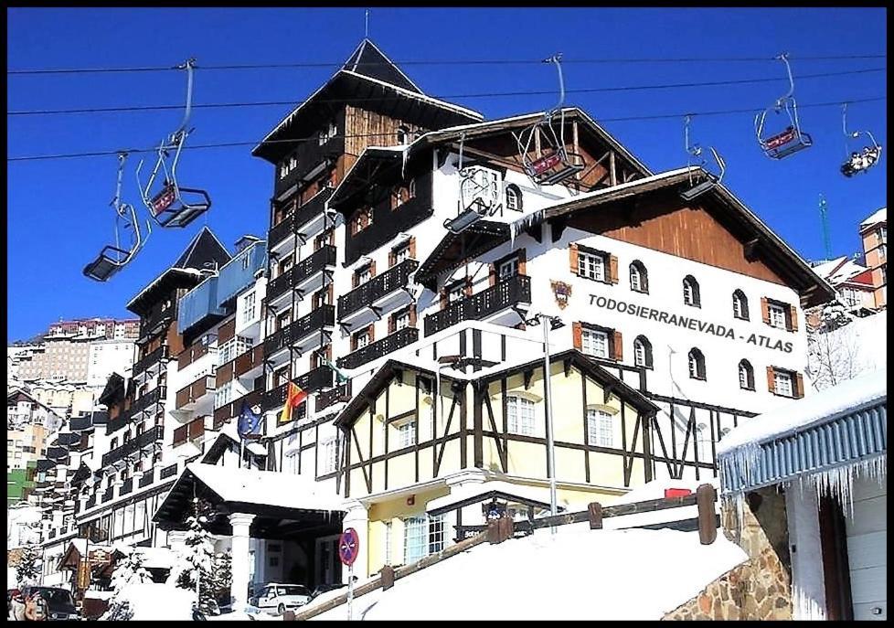 Todosierranevada Zona Baja - Edificio Atlas - Vistas A La Montana - Junto A Los Telecabinas Sierra Nevada Eksteriør bilde