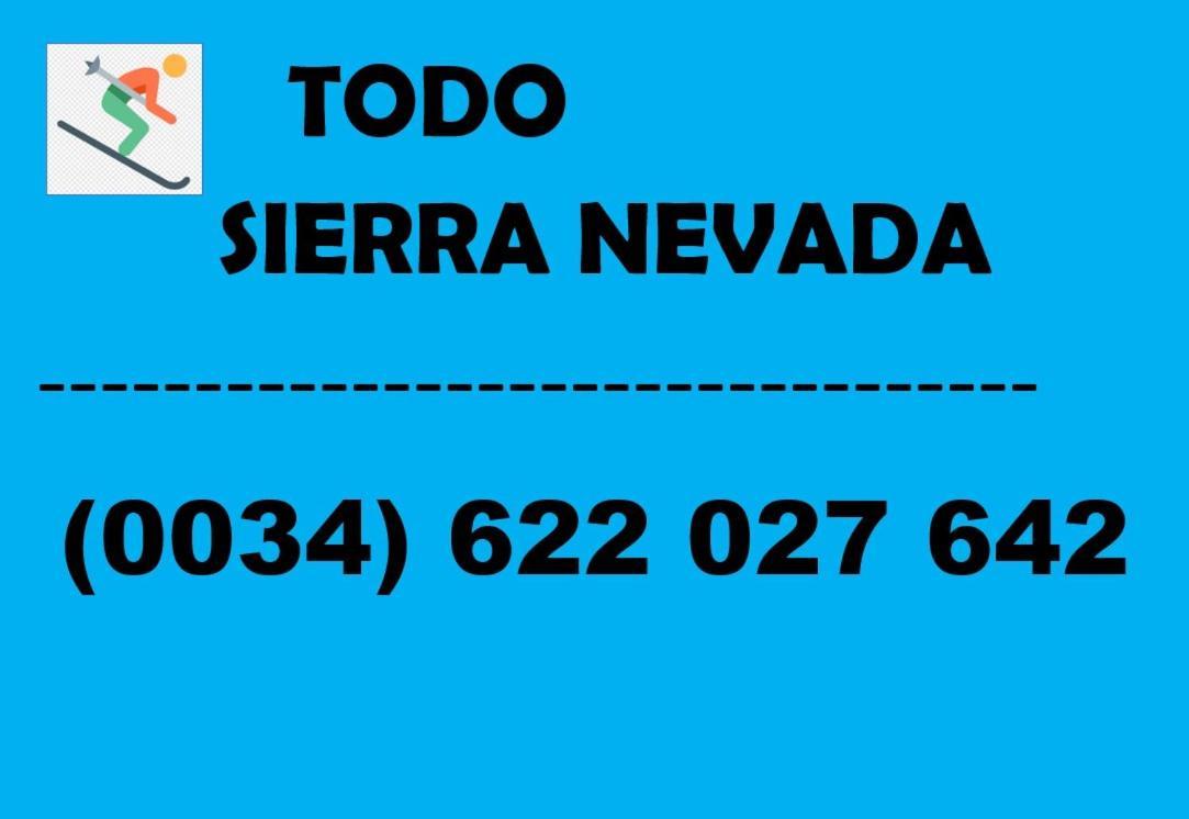 Todosierranevada Zona Baja - Edificio Atlas - Vistas A La Montana - Junto A Los Telecabinas Sierra Nevada Eksteriør bilde