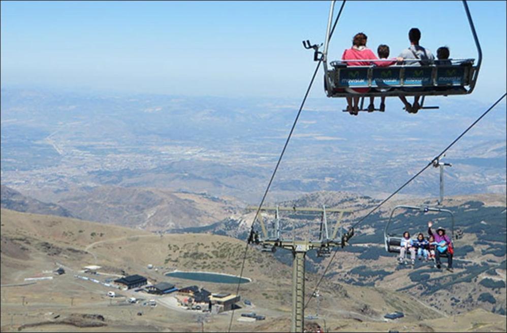 Todosierranevada Zona Baja - Edificio Atlas - Vistas A La Montana - Junto A Los Telecabinas Sierra Nevada Eksteriør bilde